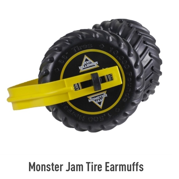 Monster Jam Accessories Monster Jam Tire Earmuffs Poshmark